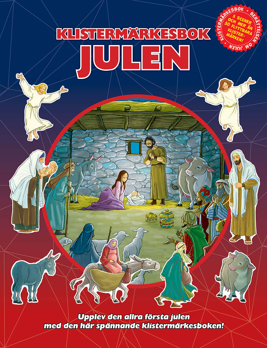 Julen - klistermärkesbok